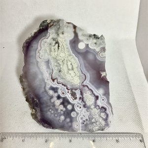 Luna Moon Agate Slab Unpolished