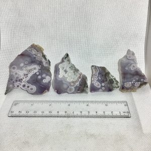 Four Laguna Agate Slabs